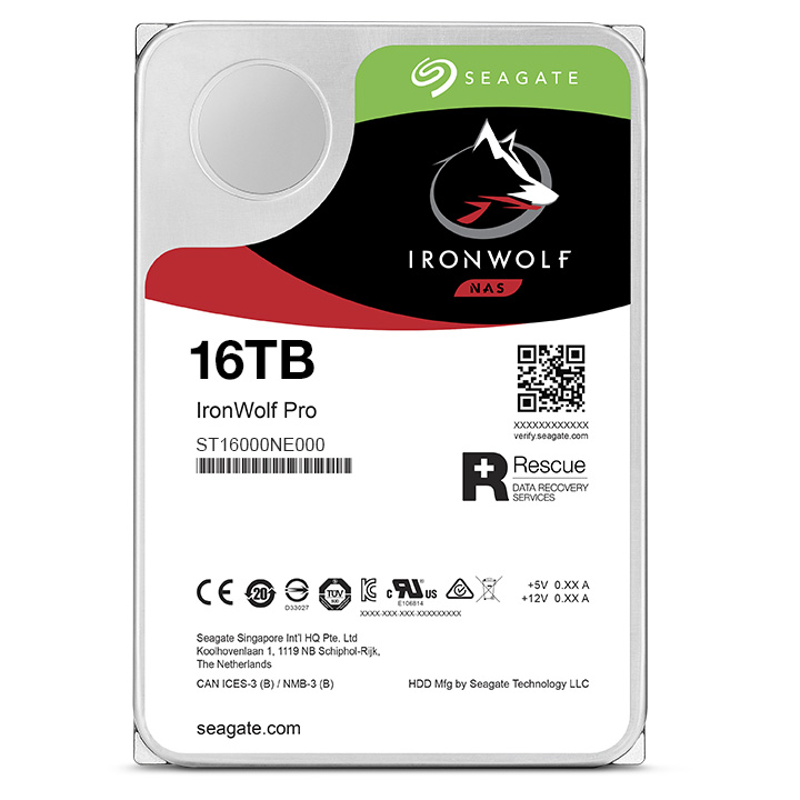 Seagate IronWolf Pro 16TB - Superior NAS drive - NineNAS