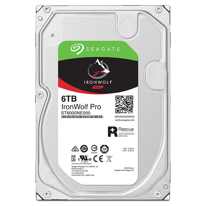 Seagate IronWolf Pro 6TB - Superior NAS drive - NineNAS